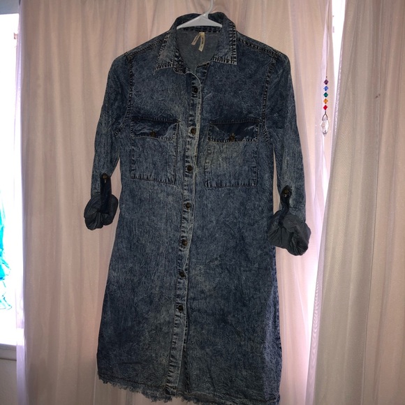 Stonewash mini dress - Picture 2 of 2